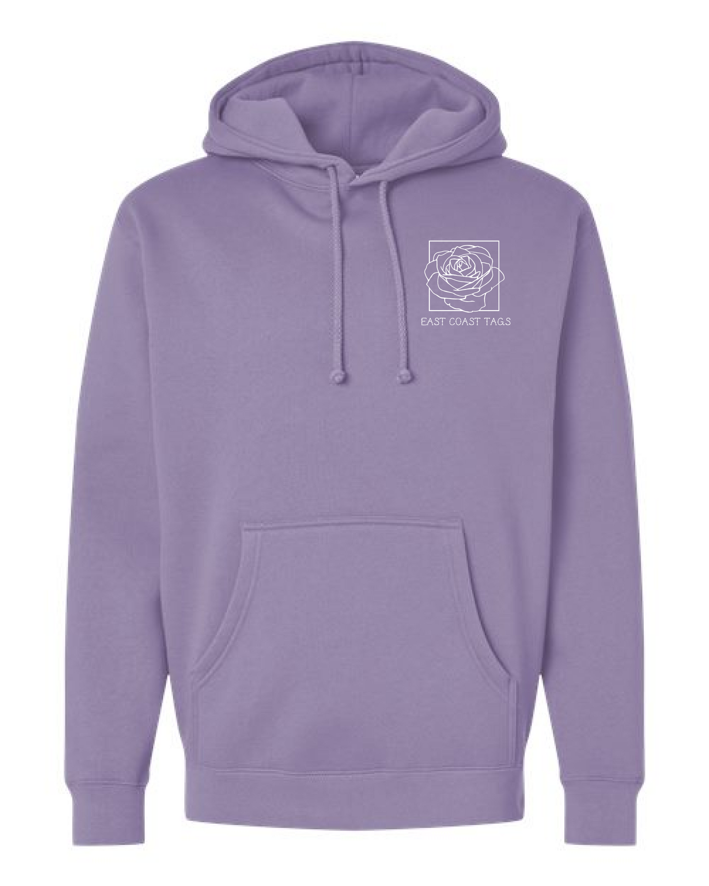 Queer Flowers Hoodie - Plum