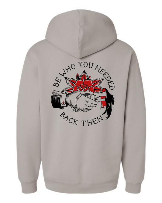 Back Then Hoodie - Cement