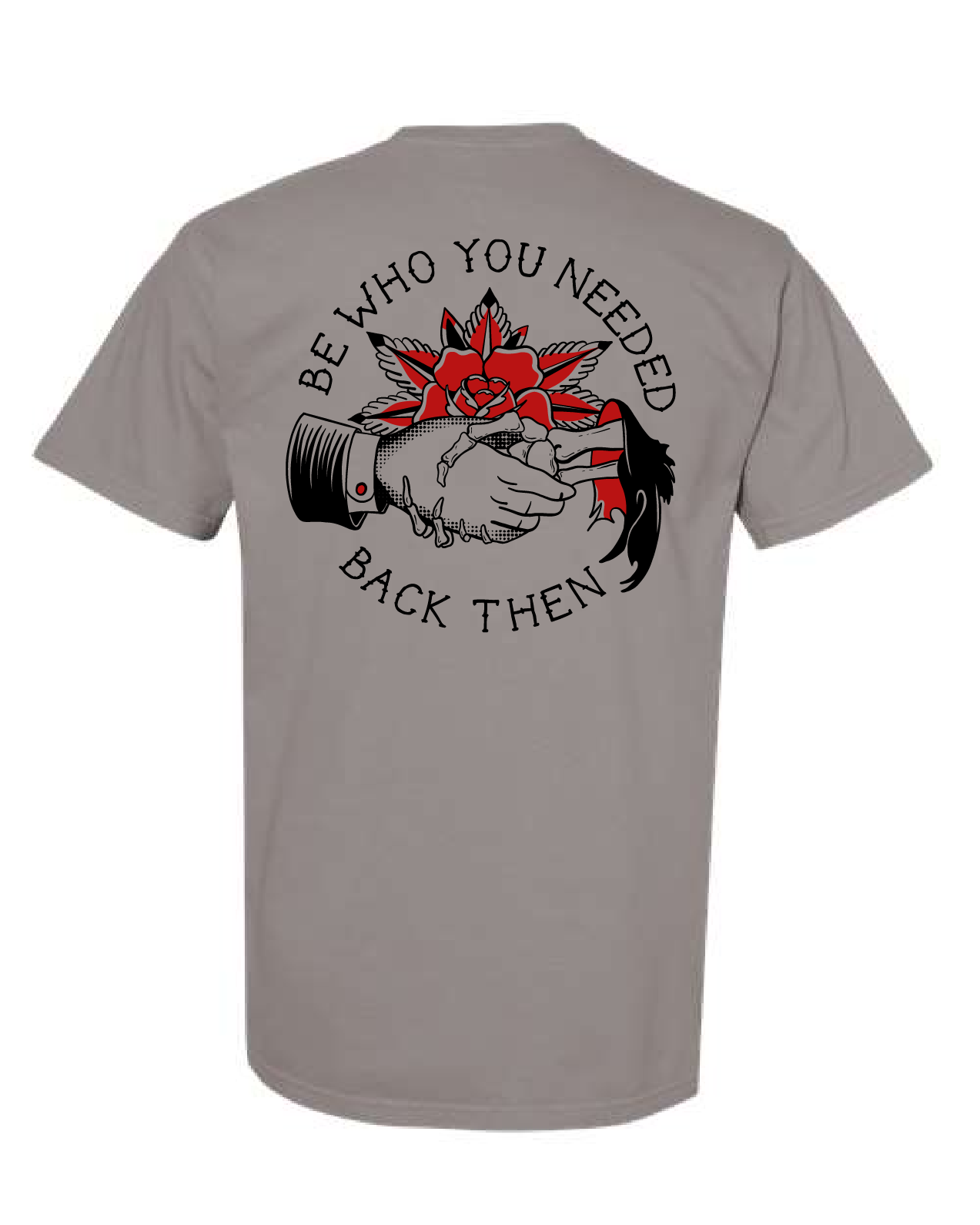 Back Then T-shirt - Grey
