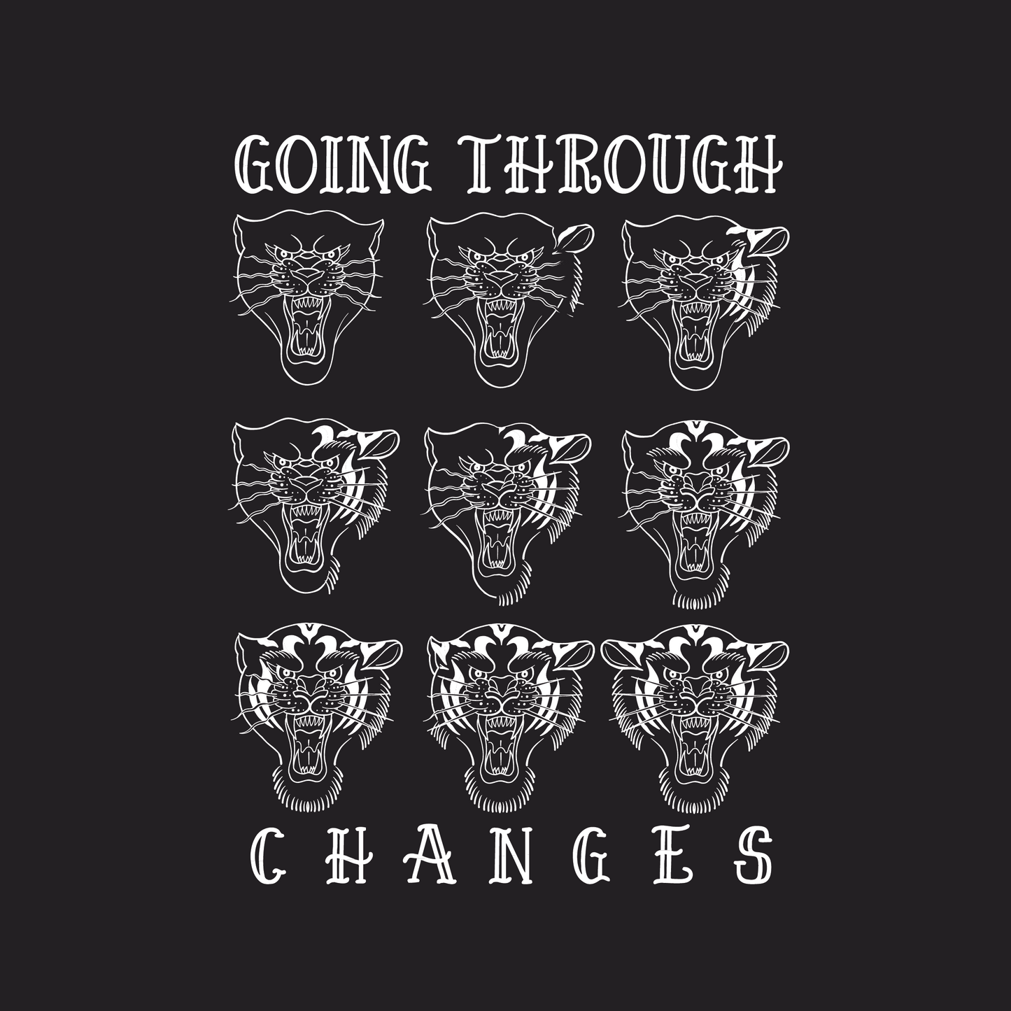 Going Through Changes T-Shirt - Black