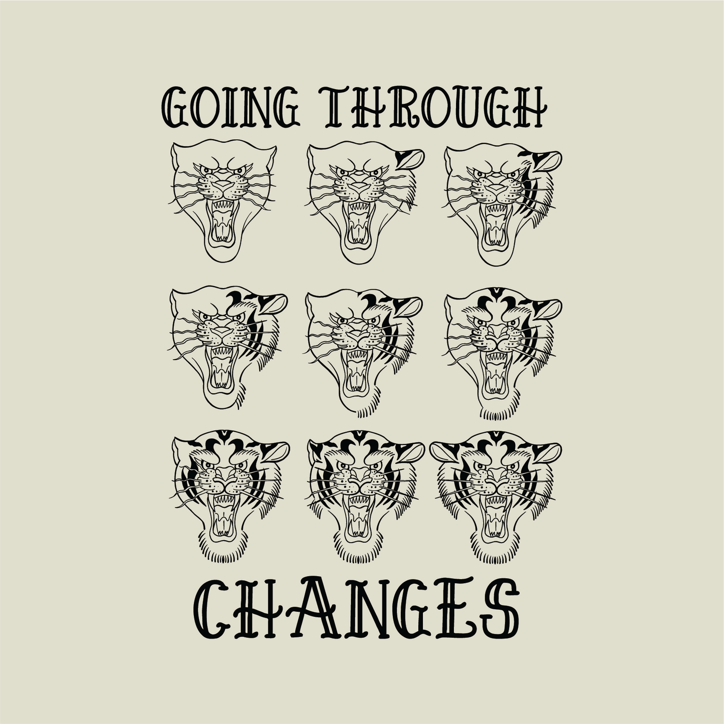 Going Through Changes| Tank Top Unisex - Ivory