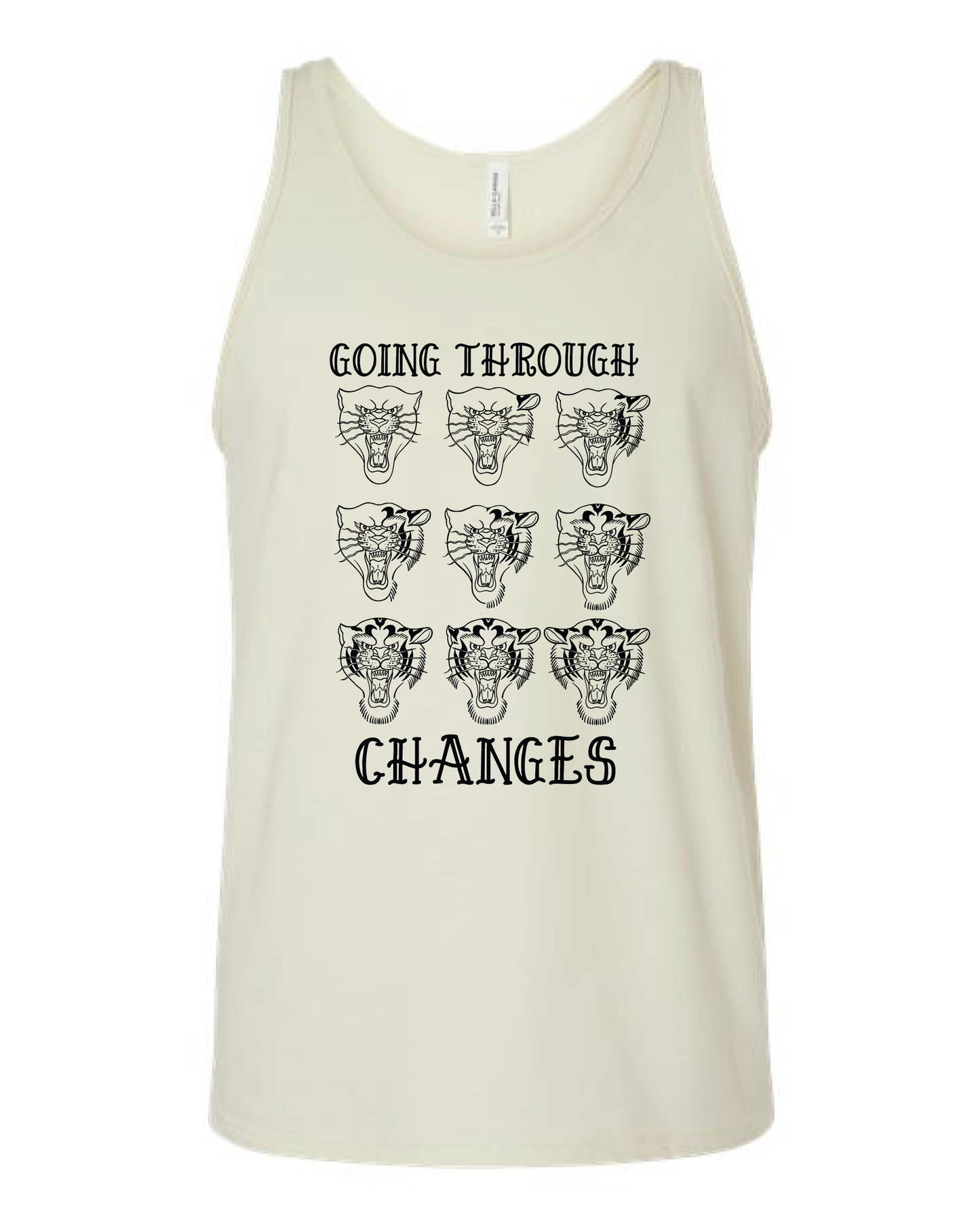 Going Through Changes| Tank Top Unisex - Ivory