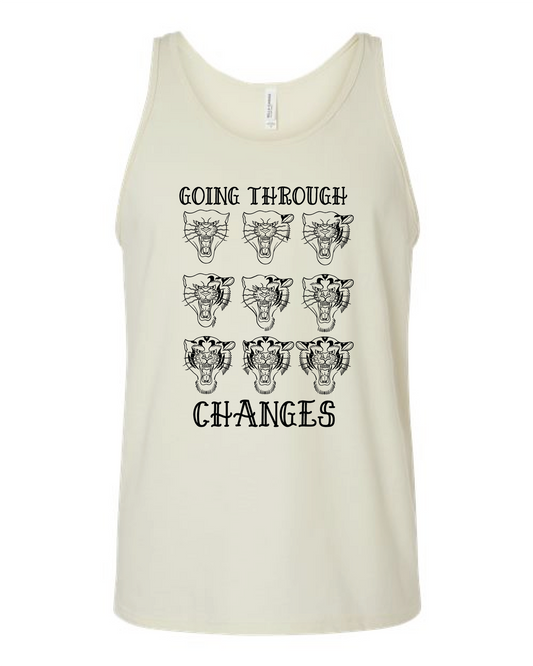 Going Through Changes| Tank Top Unisex - Ivory