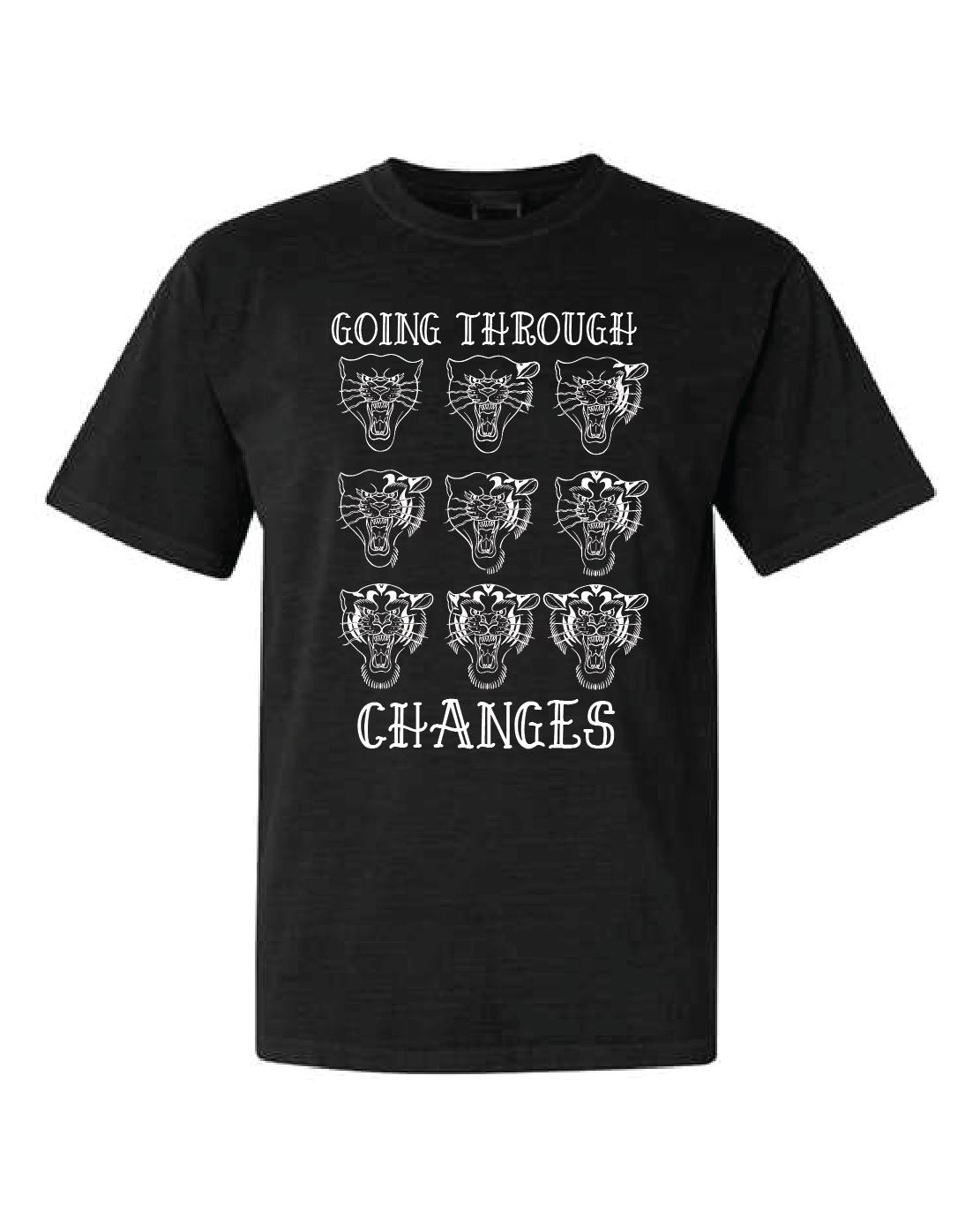 Going Through Changes T-Shirt - Black
