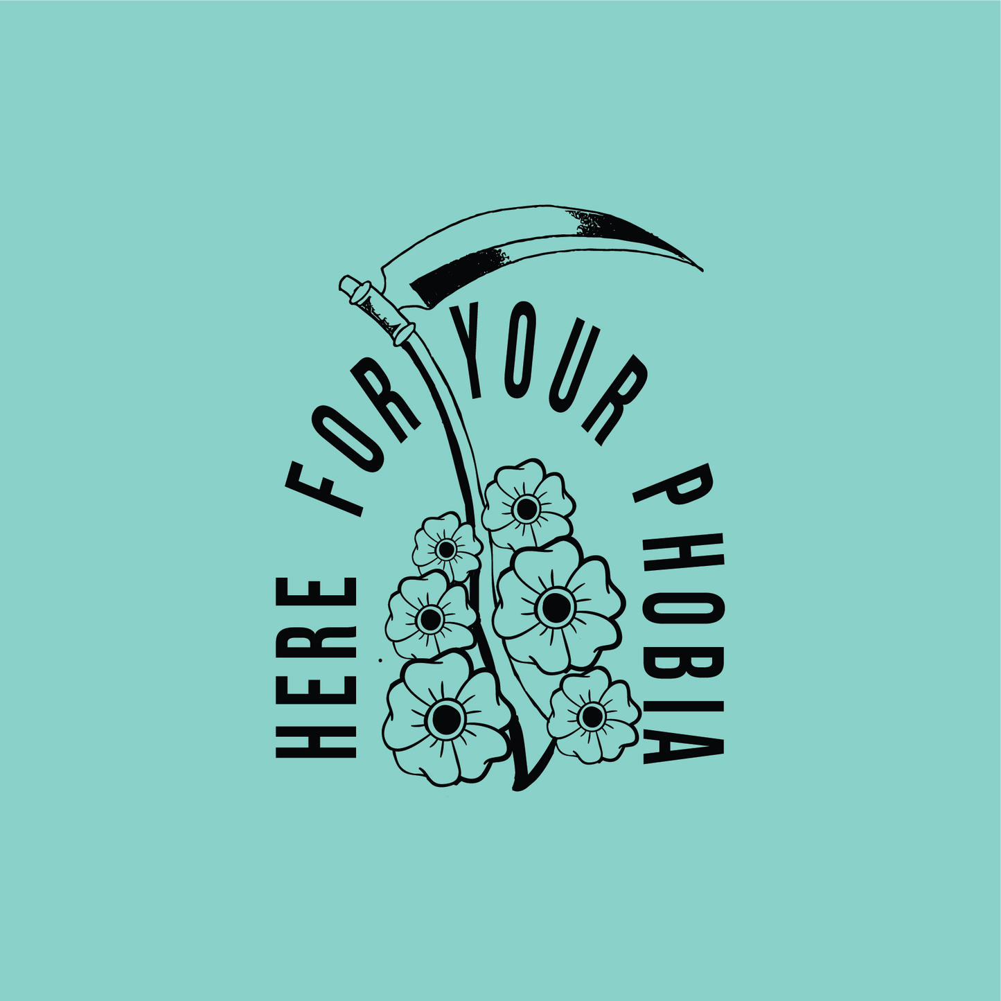 Here For Your Phobia | Crop Top - Mint