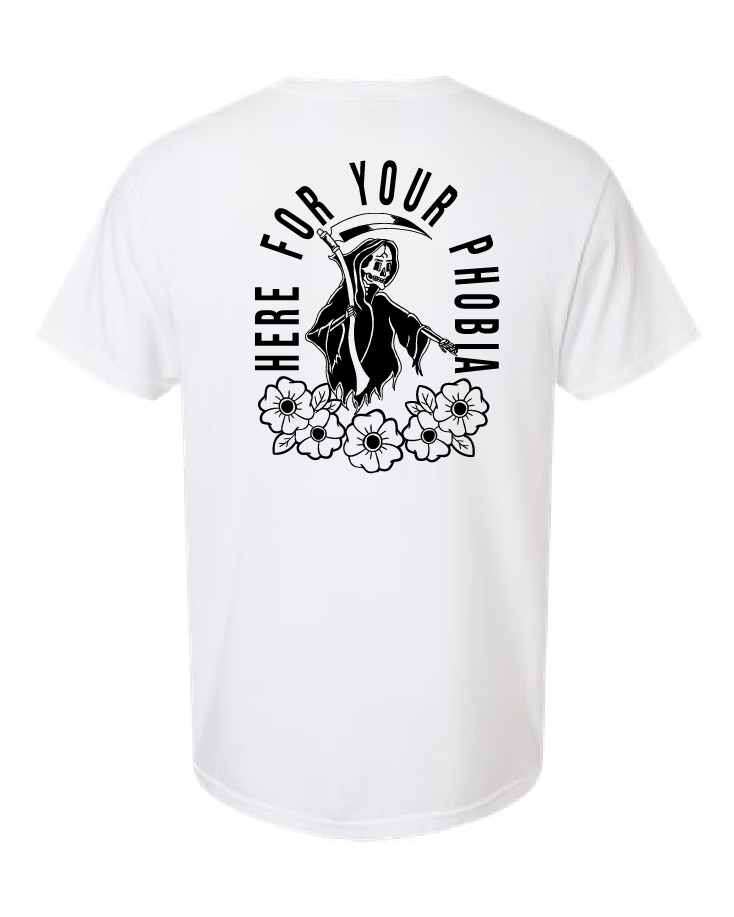 Here For Your Phobia - White