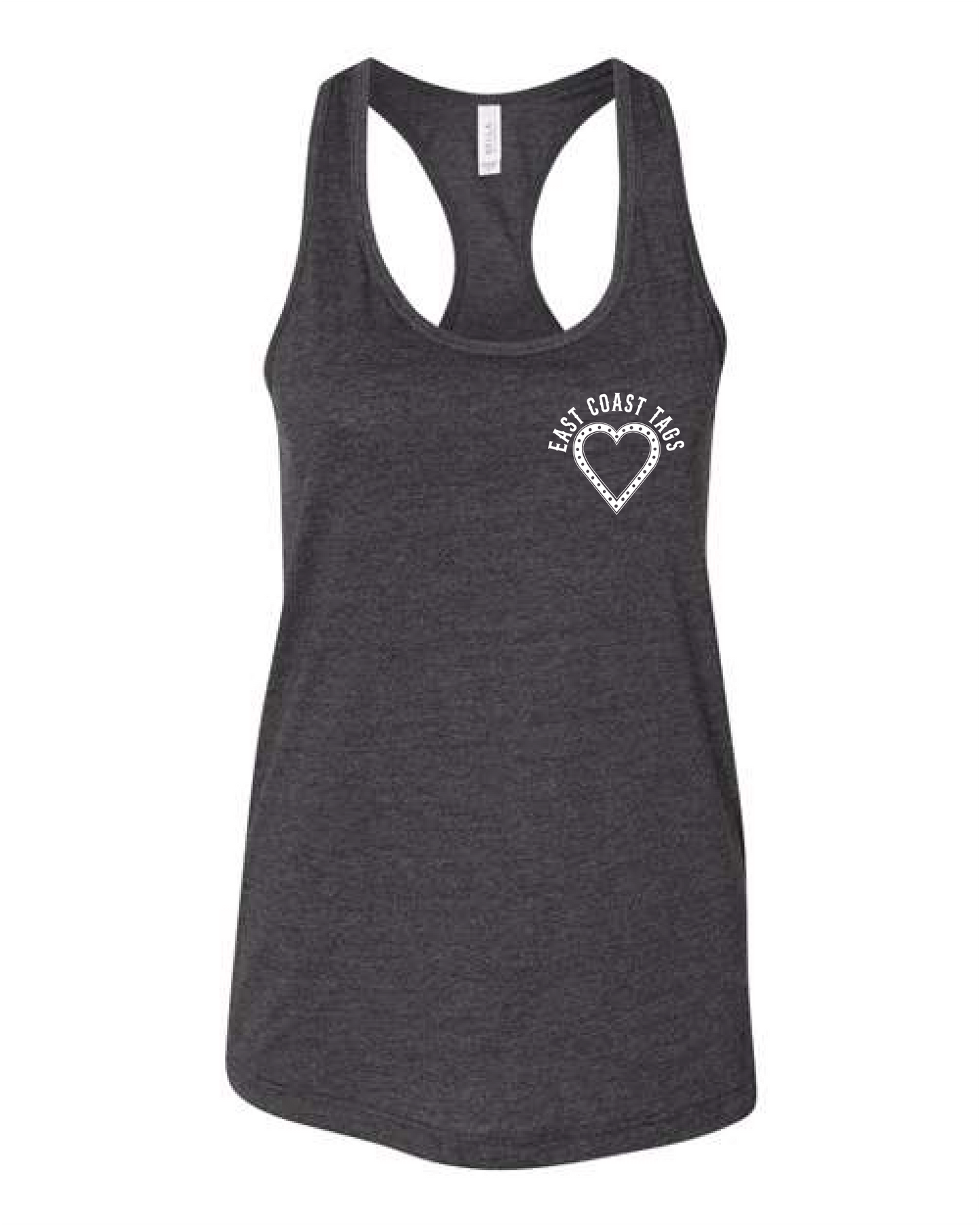 Live and Let Live | Tank Top LC - Heather Charcoal