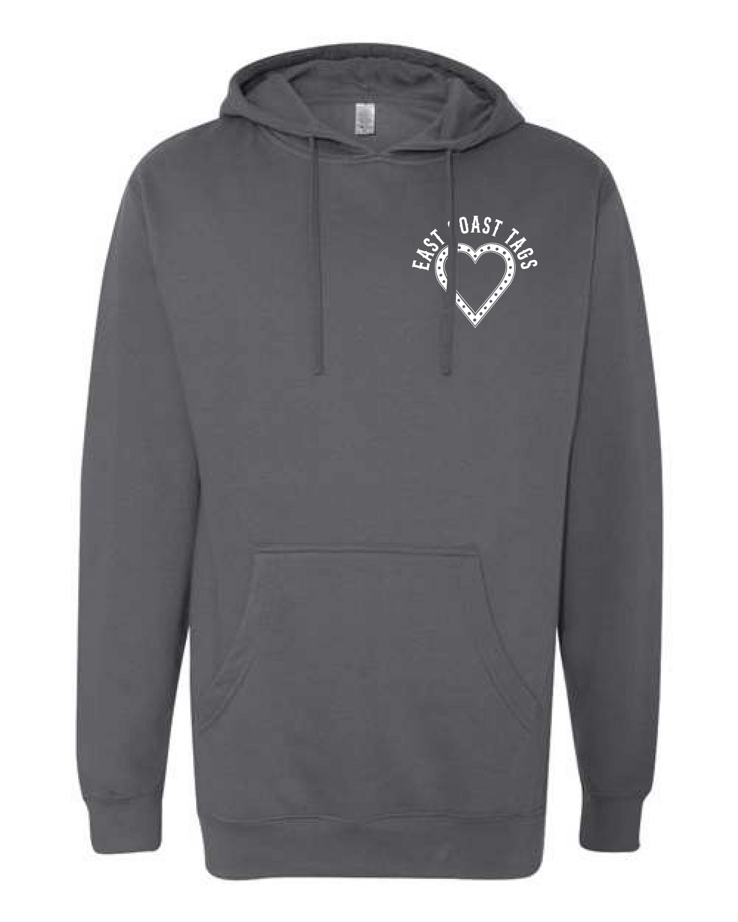 Live and Let Live Hoodie - Charcoal