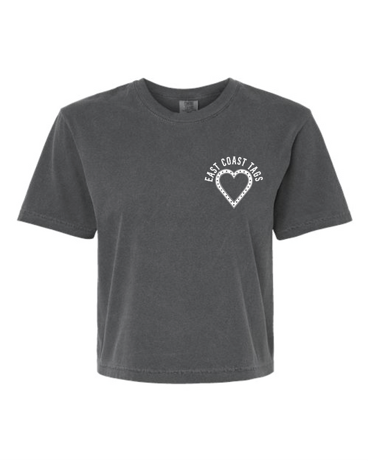 Live and Let Live | Crop Top - Pepper