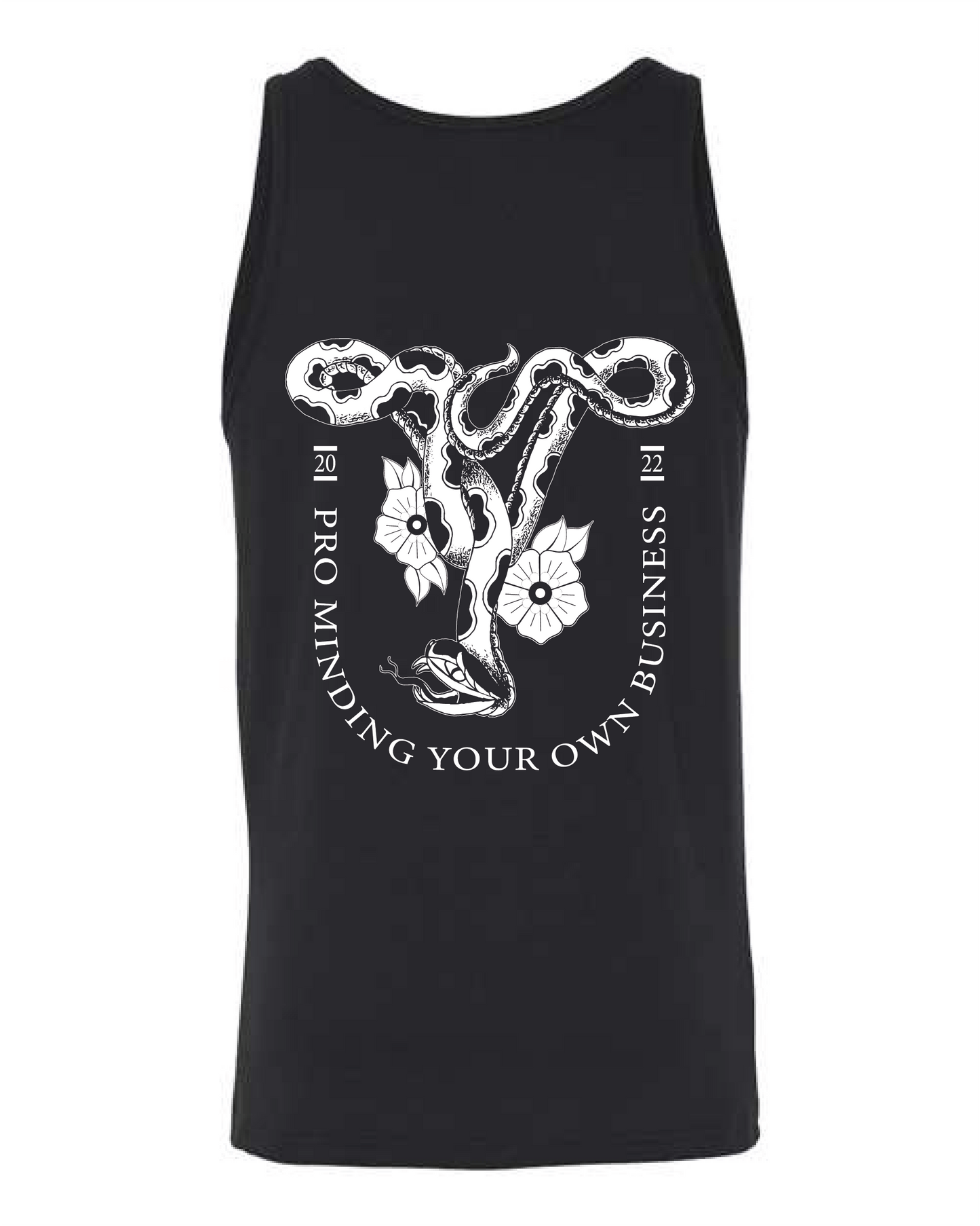 Pro Minding Your Own Business | Tank Top Unisex - Black