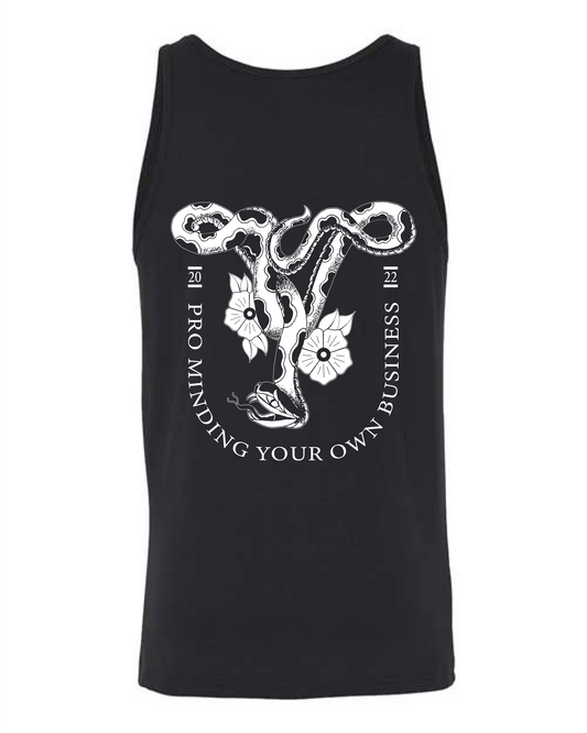 Pro Minding Your Own Business | Tank Top Unisex - Black