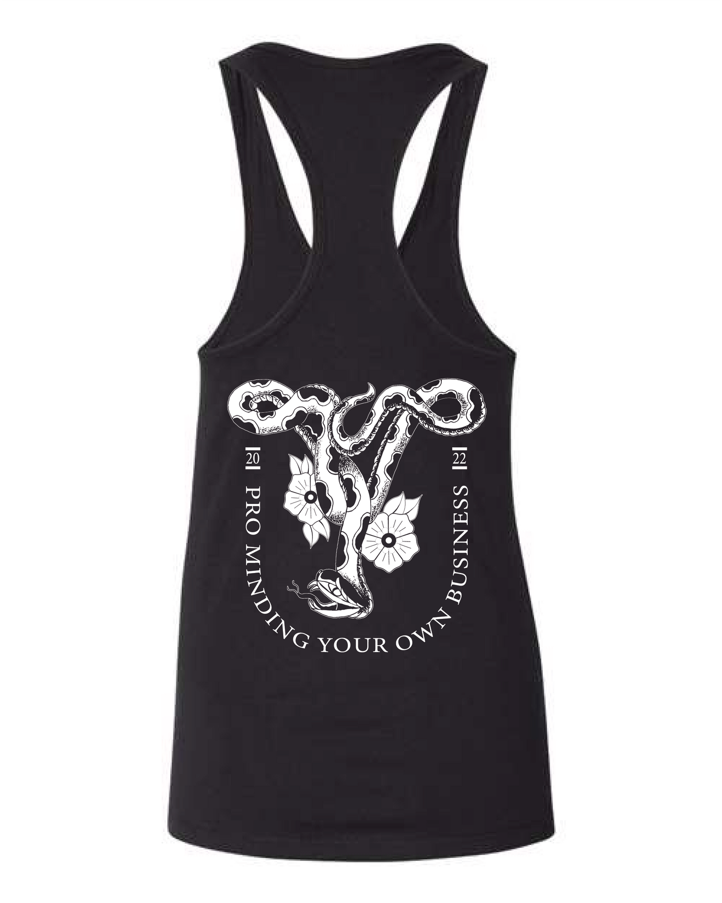 Pro Minding Your Own Business | Tank Top LC - Black