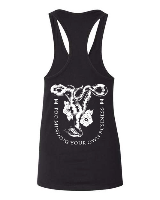 Pro Minding Your Own Business | Tank Top LC - Black