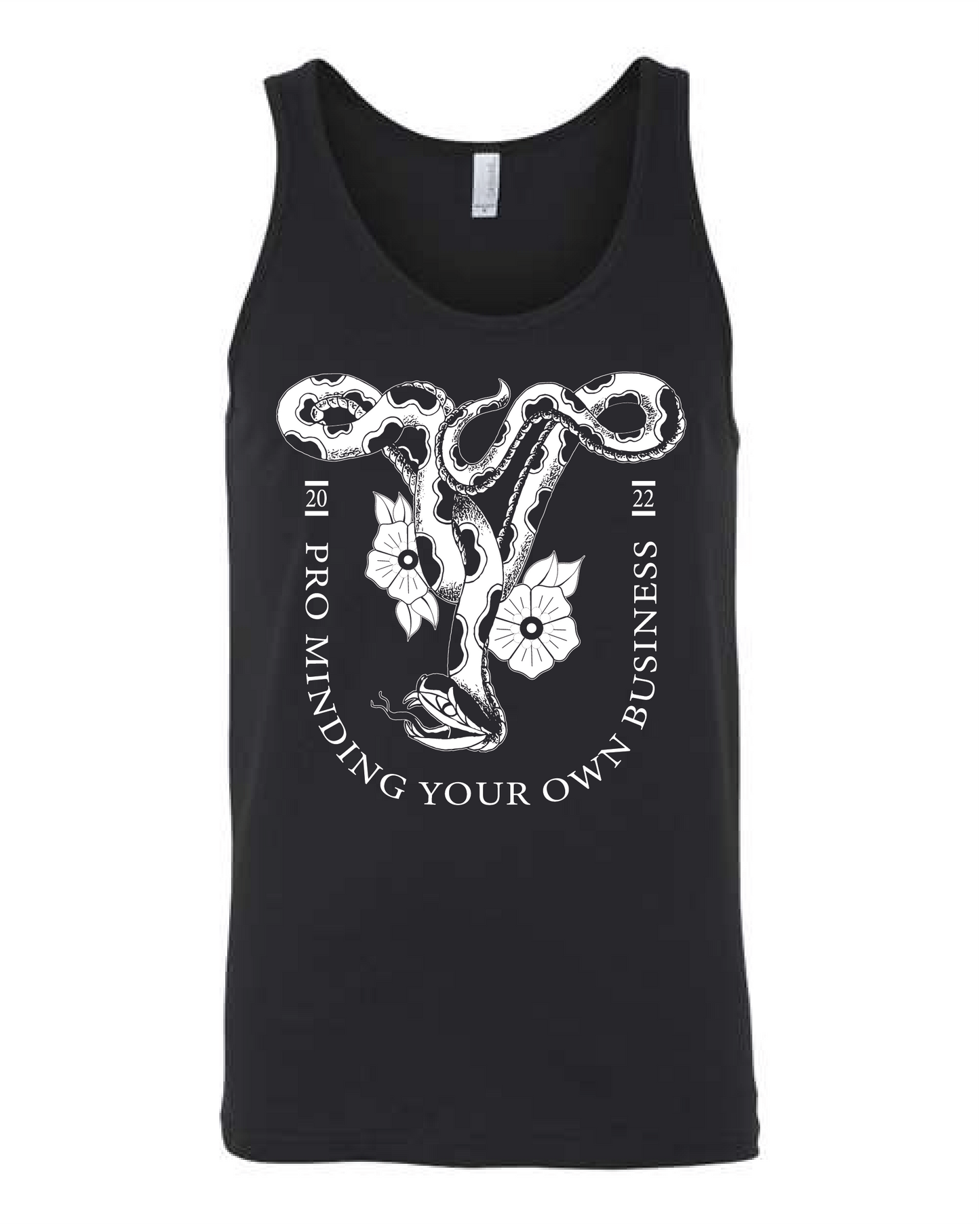 Pro Minding Your Own Business | Tank Top Unisex - Black