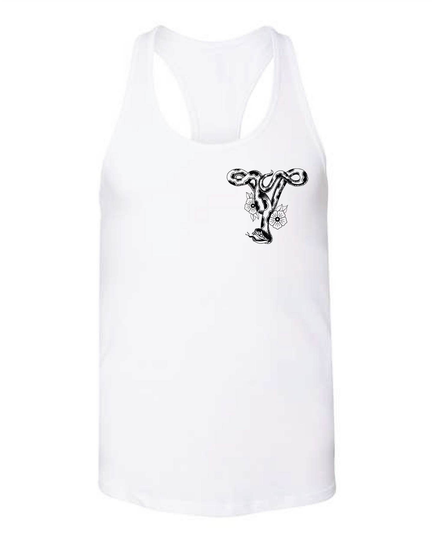 Pro Minding Your Own Business | Tank Top LC - White