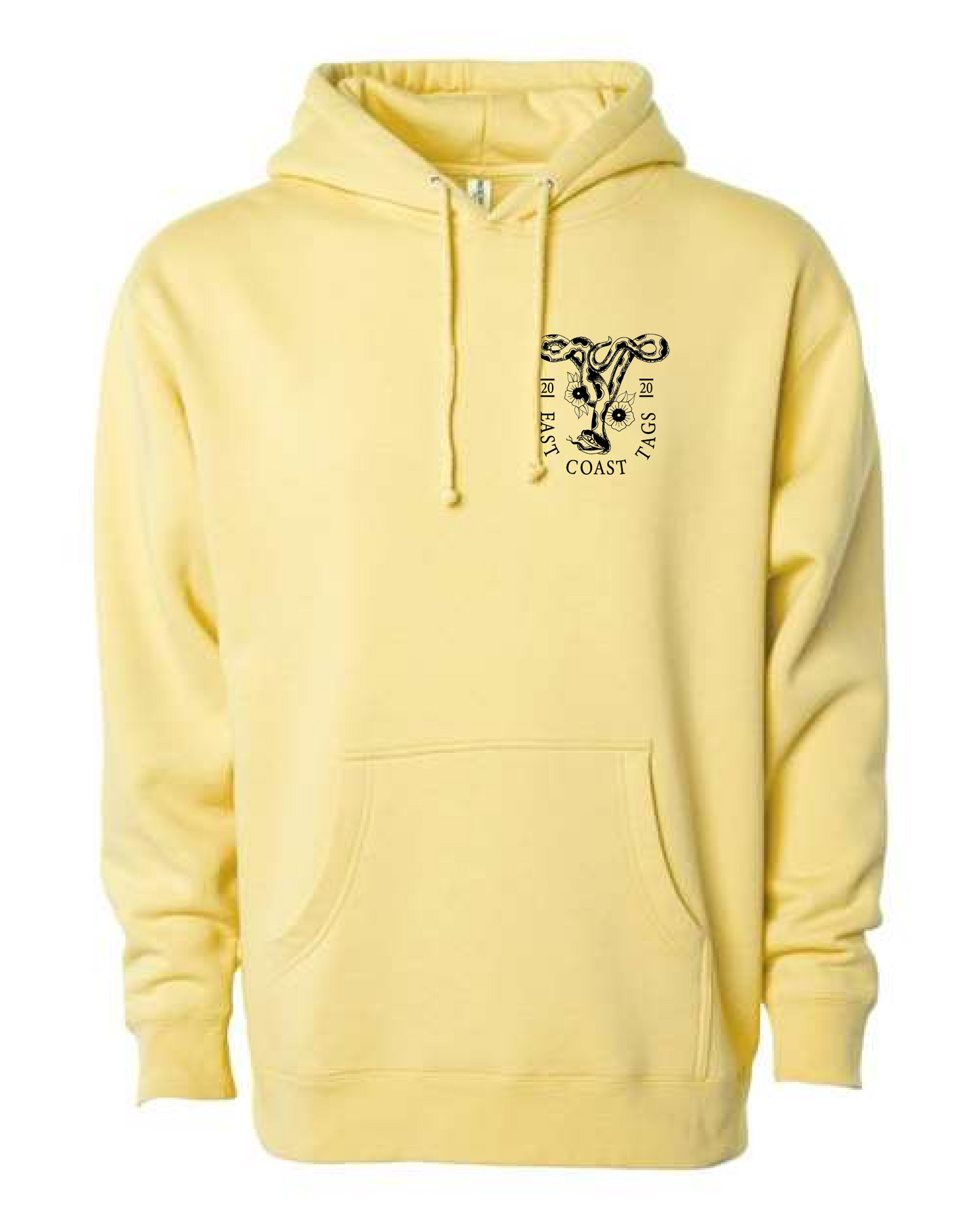 Pro Minding Your Own Business Hoodie - Light Yellow
