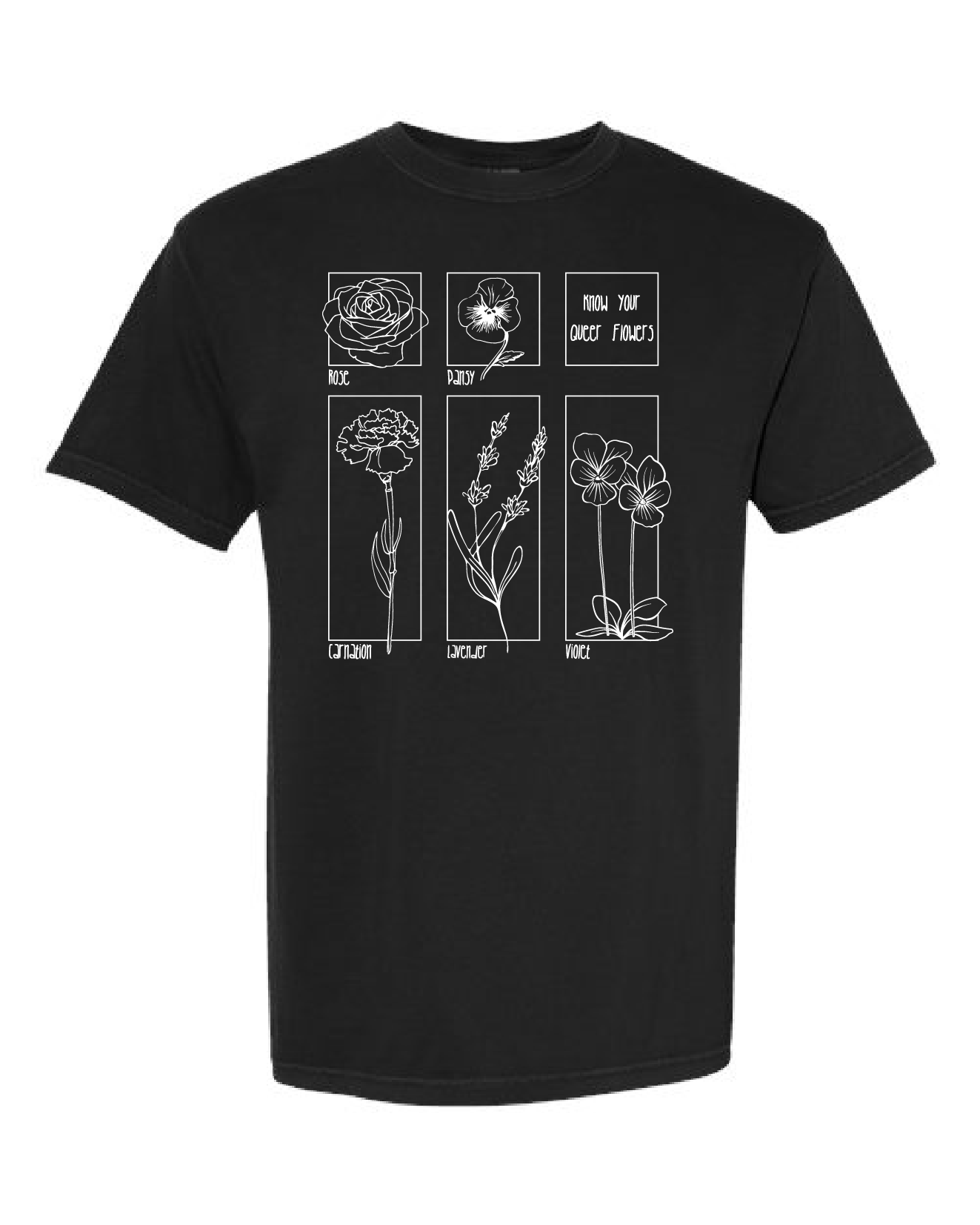 Queer Flowers - Black