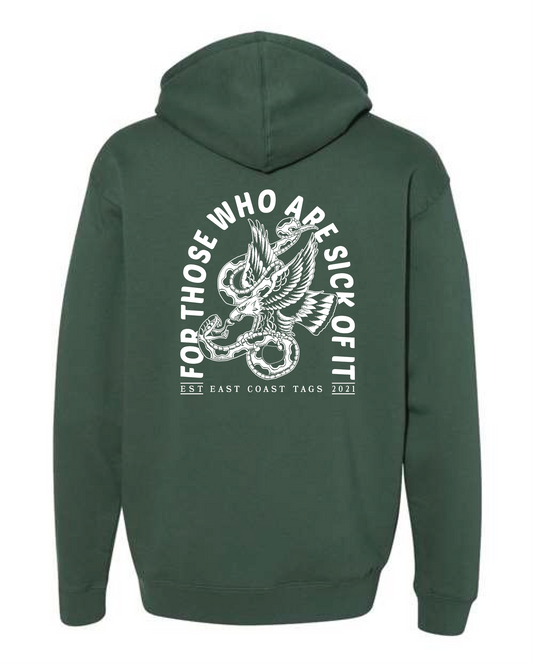 Sick of It Hoodie - Alpine