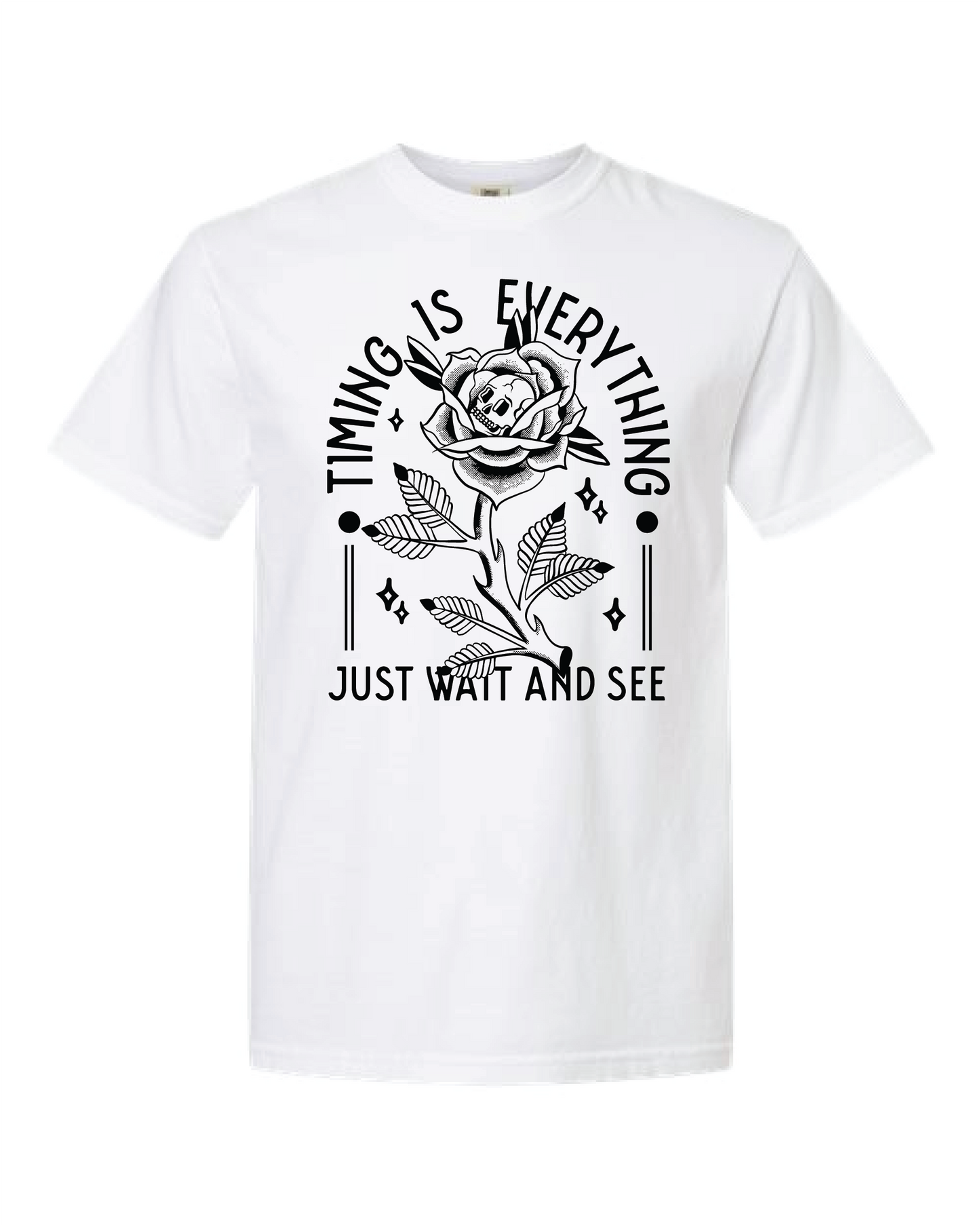 Timing Is Everything | T-shirt - White